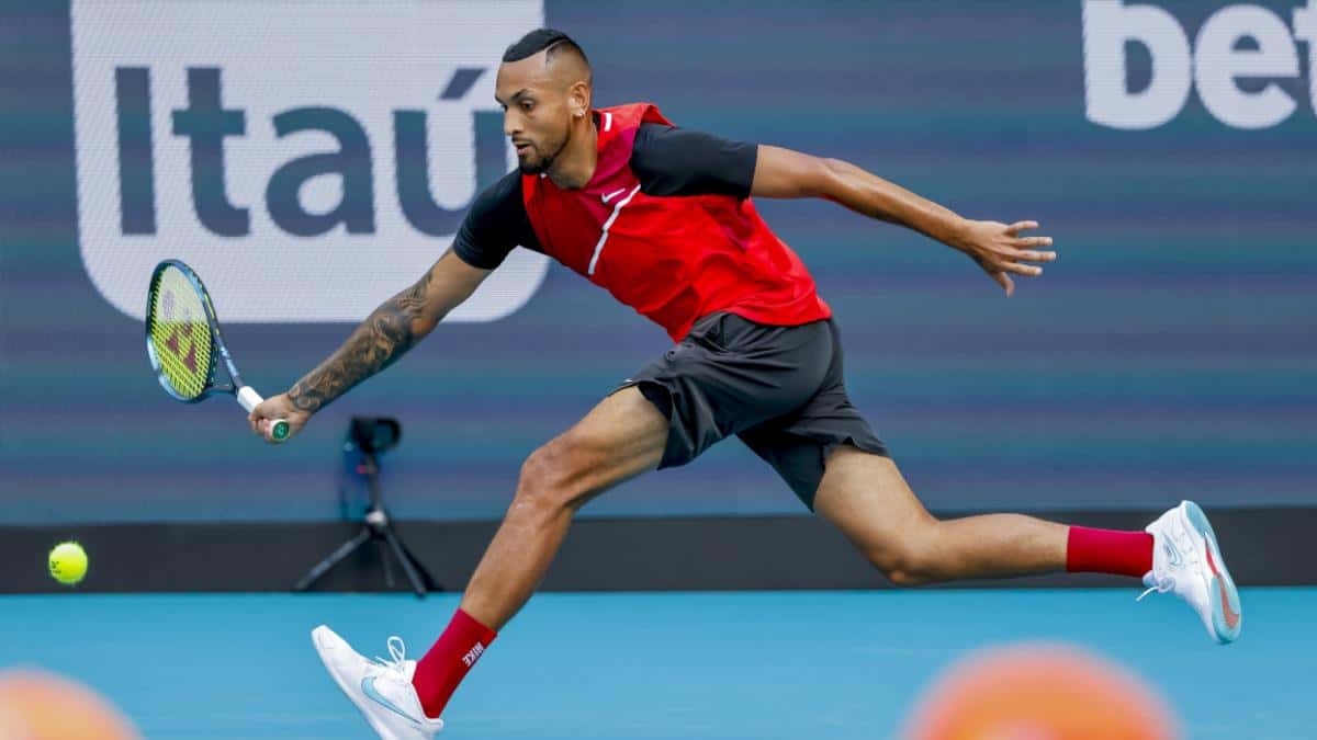 Nick Kyrgios queda suspendido provisionalmente por un positivo de cocaína