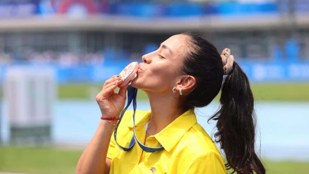 Gaby Vargas conquista el bronce para Ecuador en los Juegos Mundiales de Chengdú 2025