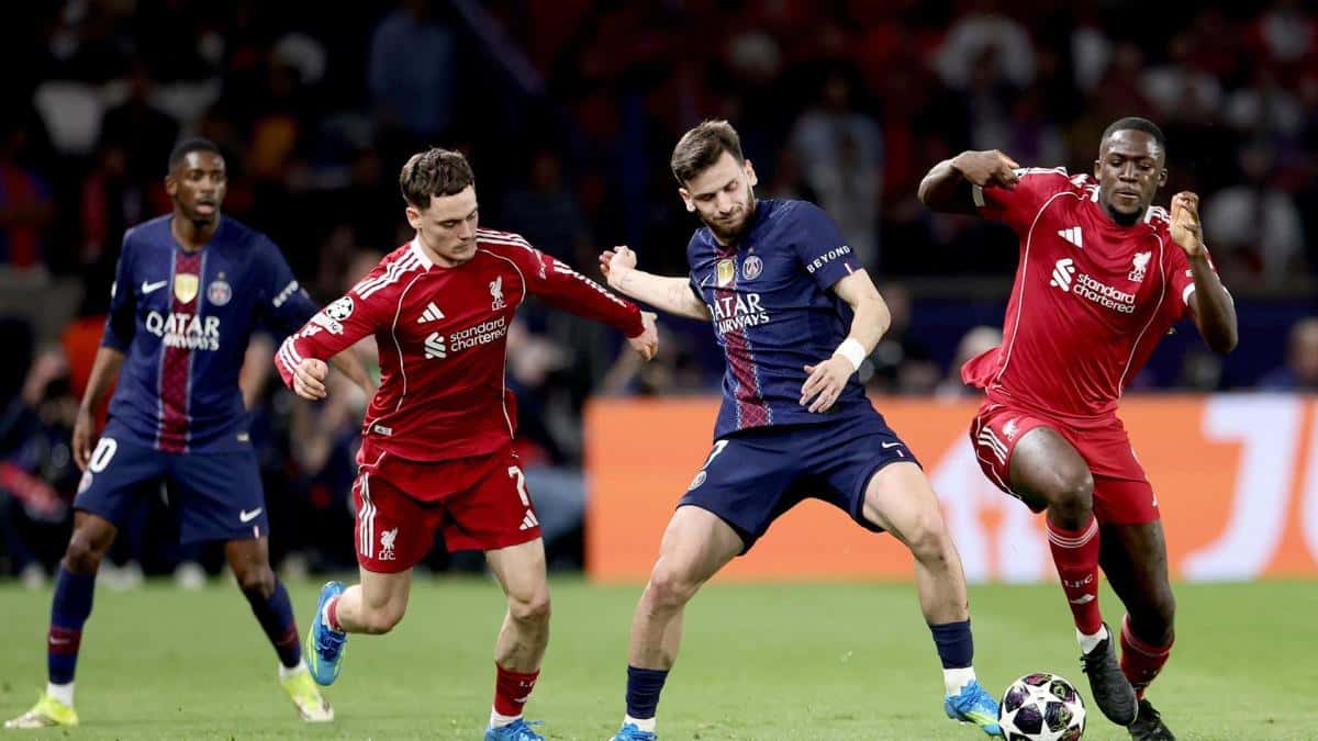 Liverpool y PSG se miden en Anfield por la vuelta de los cuartos de final de la UEFA Champions League
