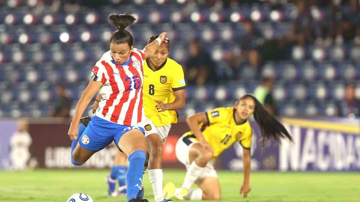 Paraguay vence 2-0 a Ecuador y Ecuador complica su camino en la Liga de Naciones Femenina