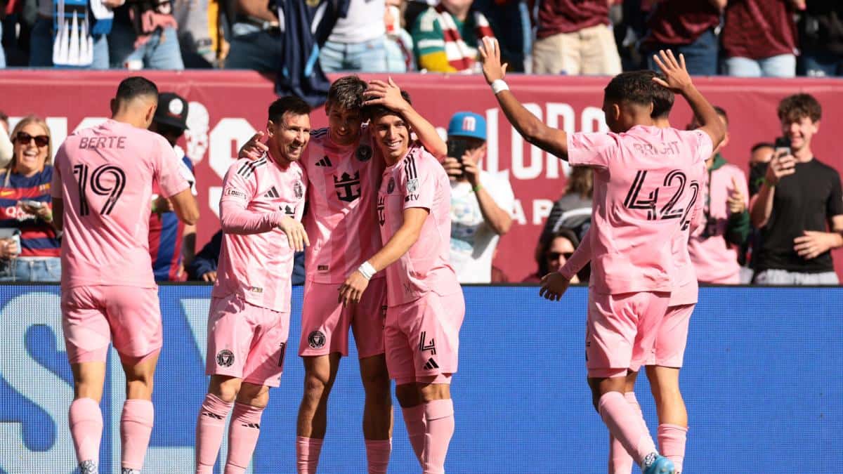 Lionel Messi guía al Inter Miami con doblete y vence 3-2 a Colorado Rapids