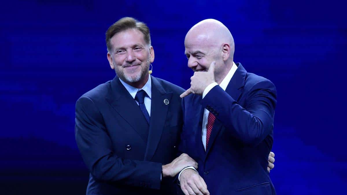 Infantino, Domínguez y Egas se reunirán con Daniel Noboa en Quito