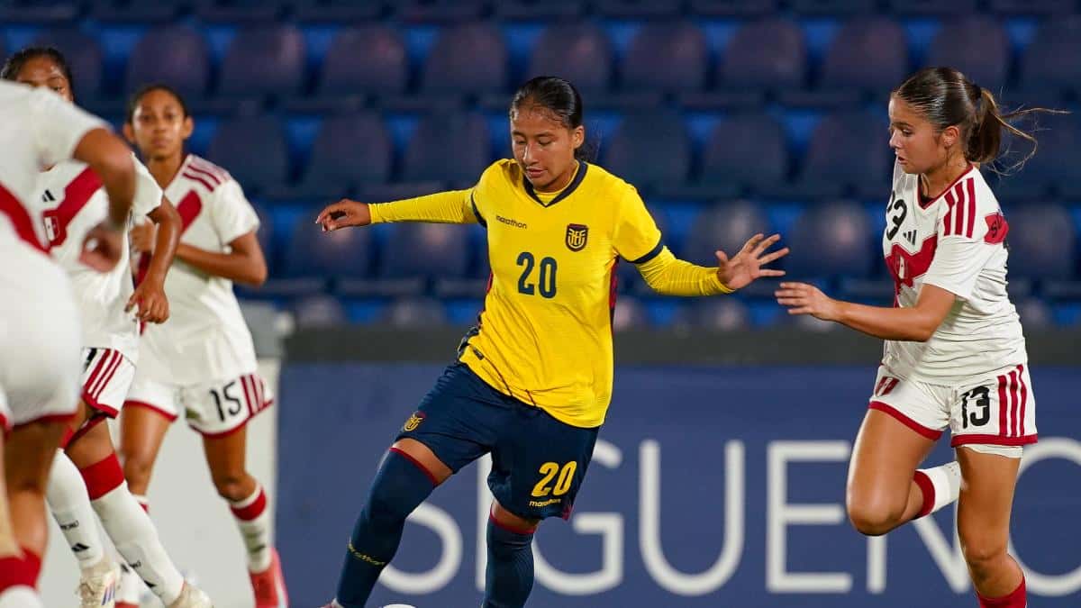Ecuador y Perú empatan 1-1 en la Fecha 3 del Sudamericano Sub 17 Femenino