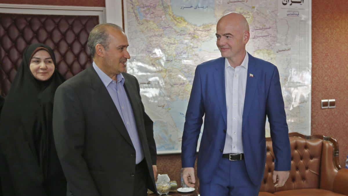 Mehdi Taj se reunirá con Gianni Infantino para tratar la participación de Irán en el Mundial 2026