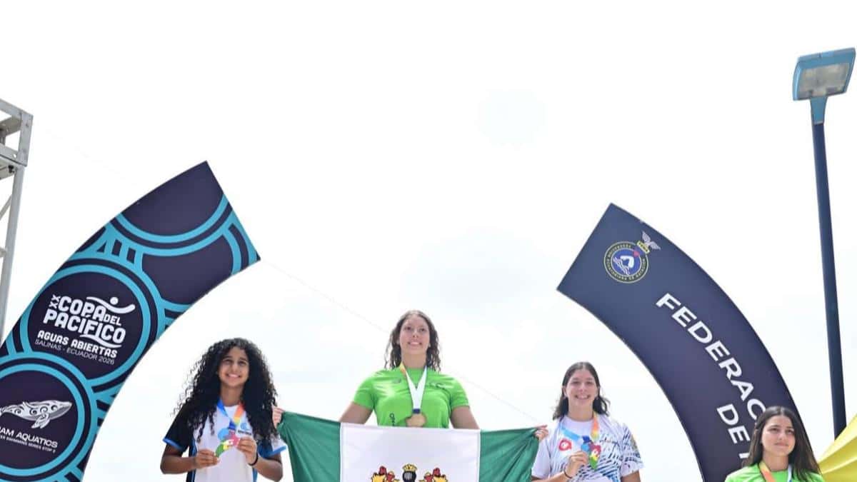 Uma Córdova García suma dos platas en el Panam Aquatics y la XX Copa del Pacífico en Salinas