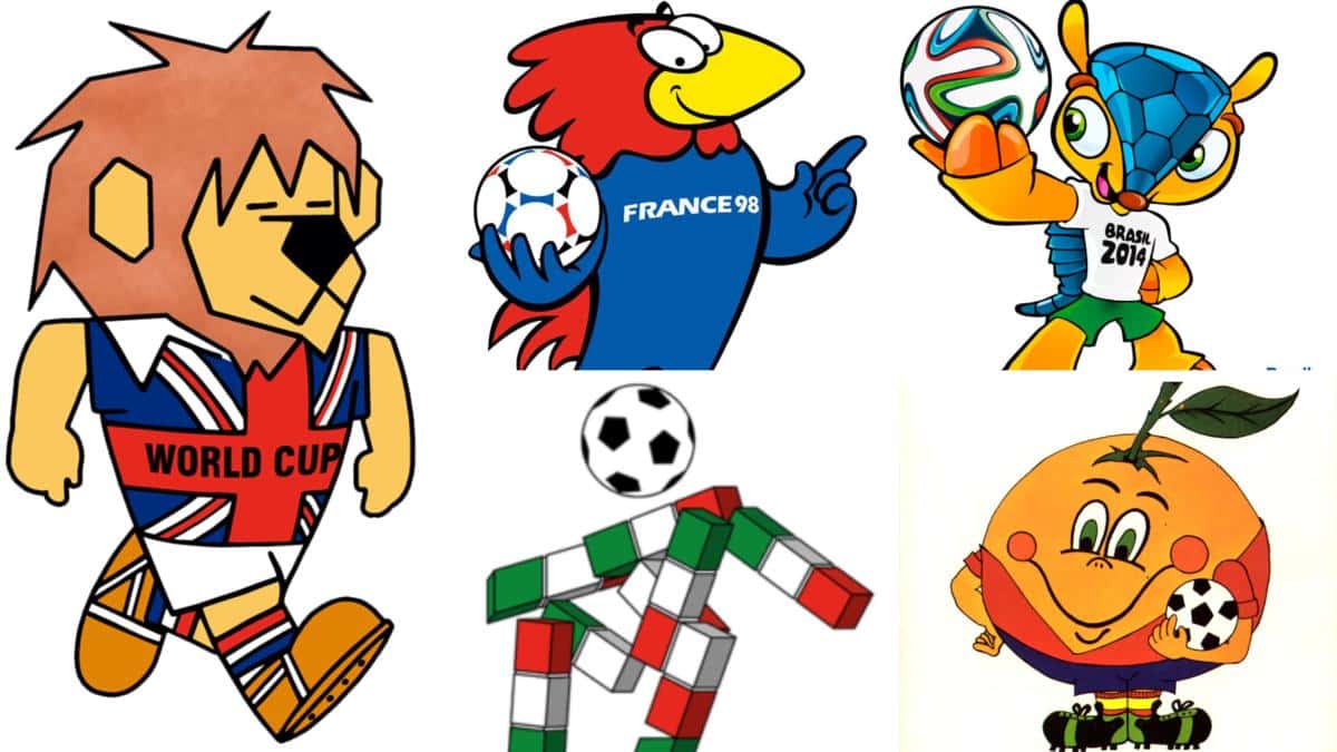 De Naranjito a Footix: el Top 5 de las mascotas más queridas en la historia de los Mundiales