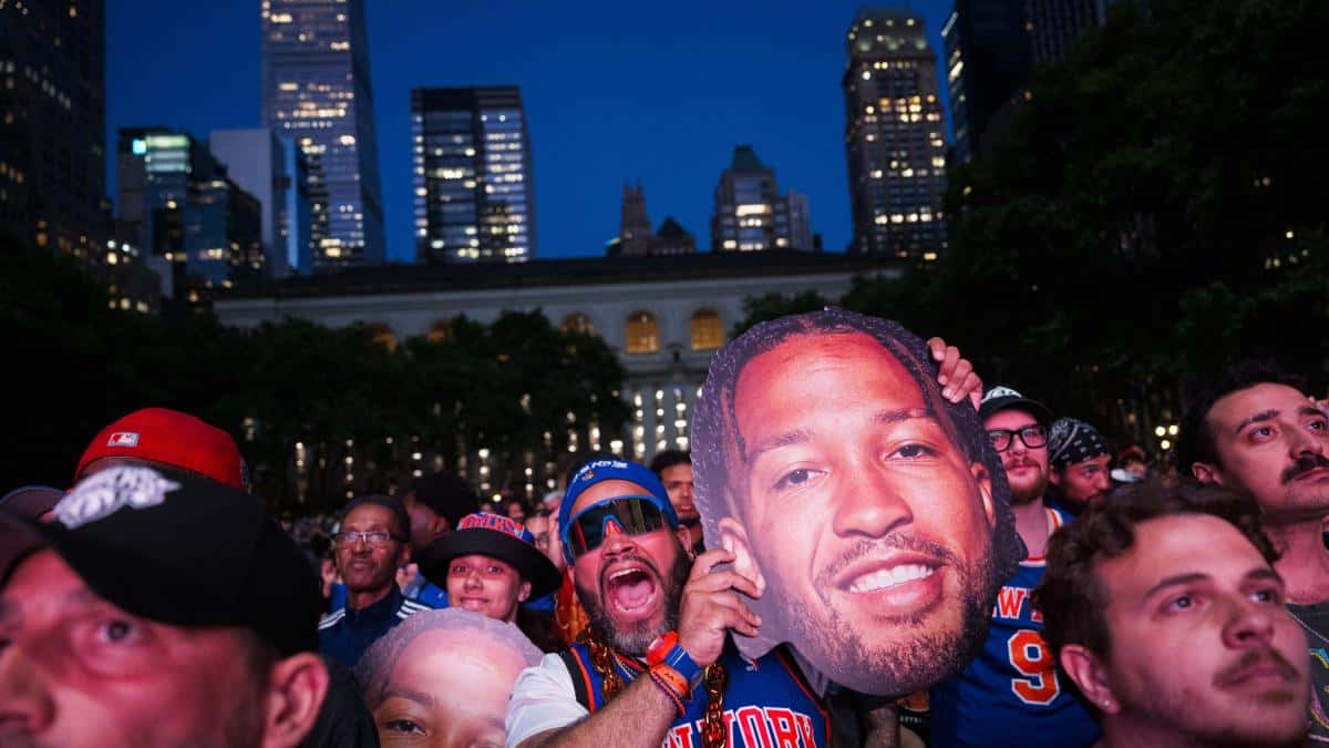 De Times Square a la final de la NBA: cómo la fiebre mundialista empieza a tomar Nueva York y Nueva Jersey