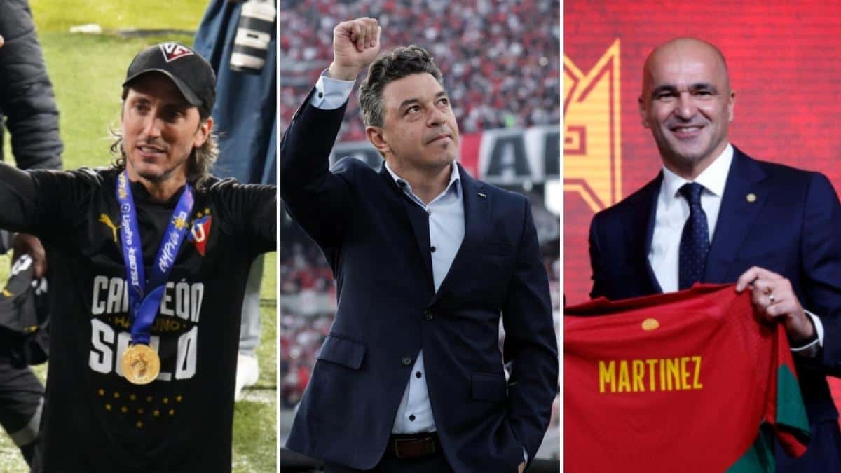 La FEF analiza a Marcelo Gallardo, Roberto Martínez y Luis Zubeldía para dirigir a Ecuador