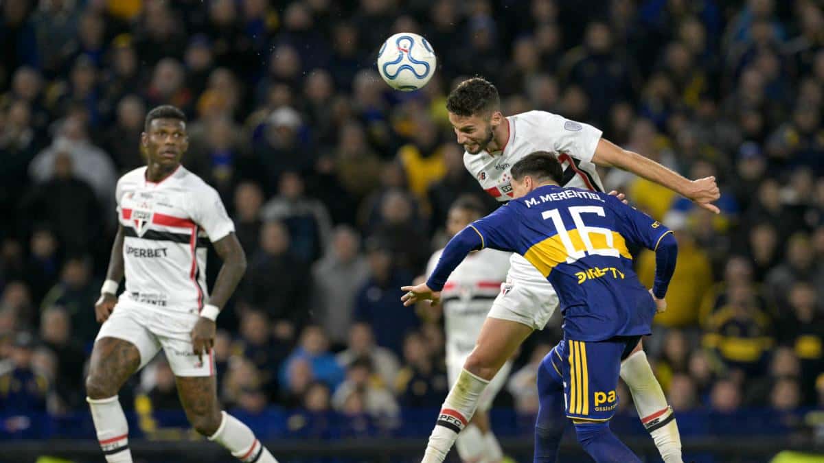 Boca Juniors superó 1-0 al Sao Paulo en la ida de los cuartos de final de la Copa Sudamericana