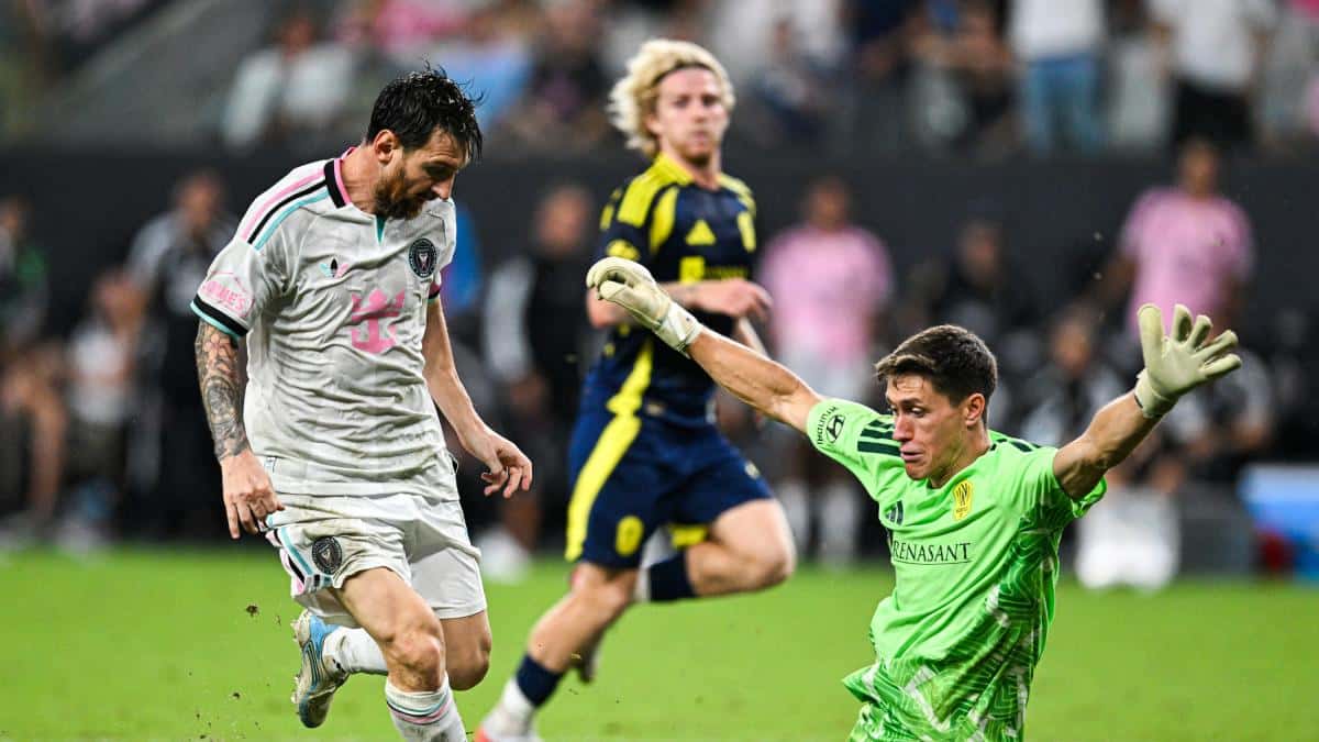 Messi marca un gran gol, pero Inter Miami no pasa del empate 2-2 ante Nashville