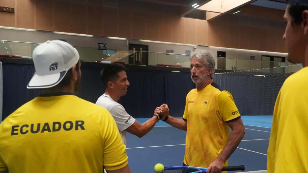 Ecuador inició su preparación en Londres para la serie de Copa Davis ante Gran Bretaña