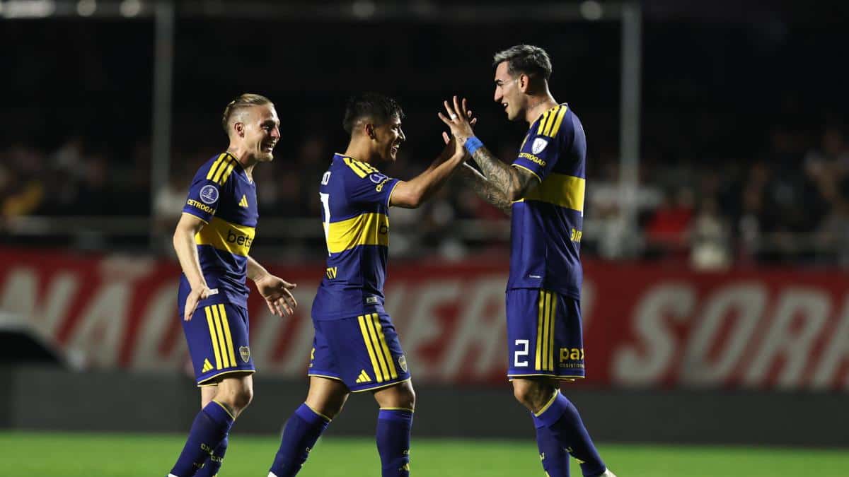 Boca Juniors empató 1-1 con Sao Paulo y avanzó a semifinales de la Copa Sudamericana