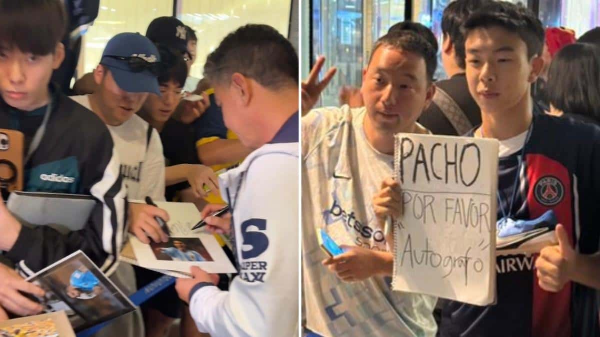 Aficionados coreanos reciben a Ecuador en Suwon y aclaman a Marcelo Gallardo