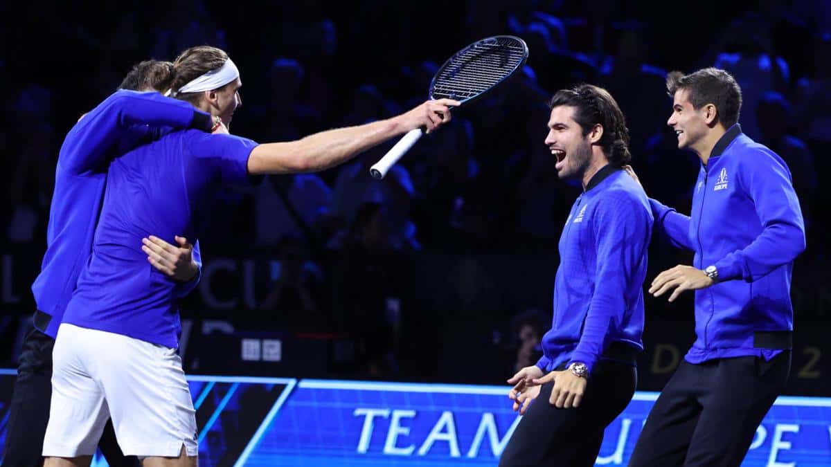 Europa logra su sexta Laver Cup con Cobolli, Mensik y Zverev como protagonistas