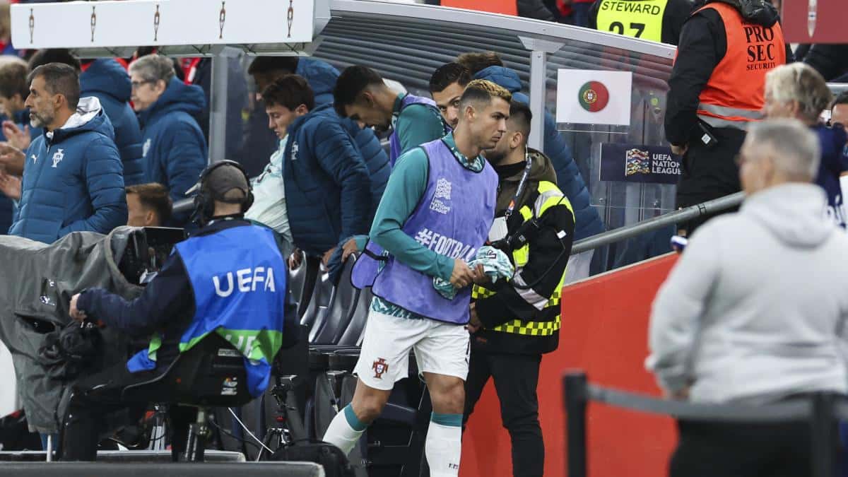 FPF confirma que Cristiano Ronaldo dejó la concentración de Portugal en Copenhague