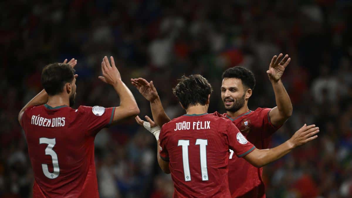Portugal avanza a los cuartos de la Nations League tras vencer 2-1 a Noruega sin Cristiano Ronaldo