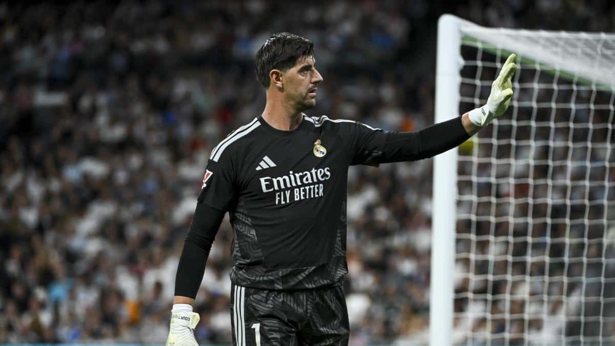 Courtois es baja por gripe y no jugará el Clásico ante el FC Barcelona