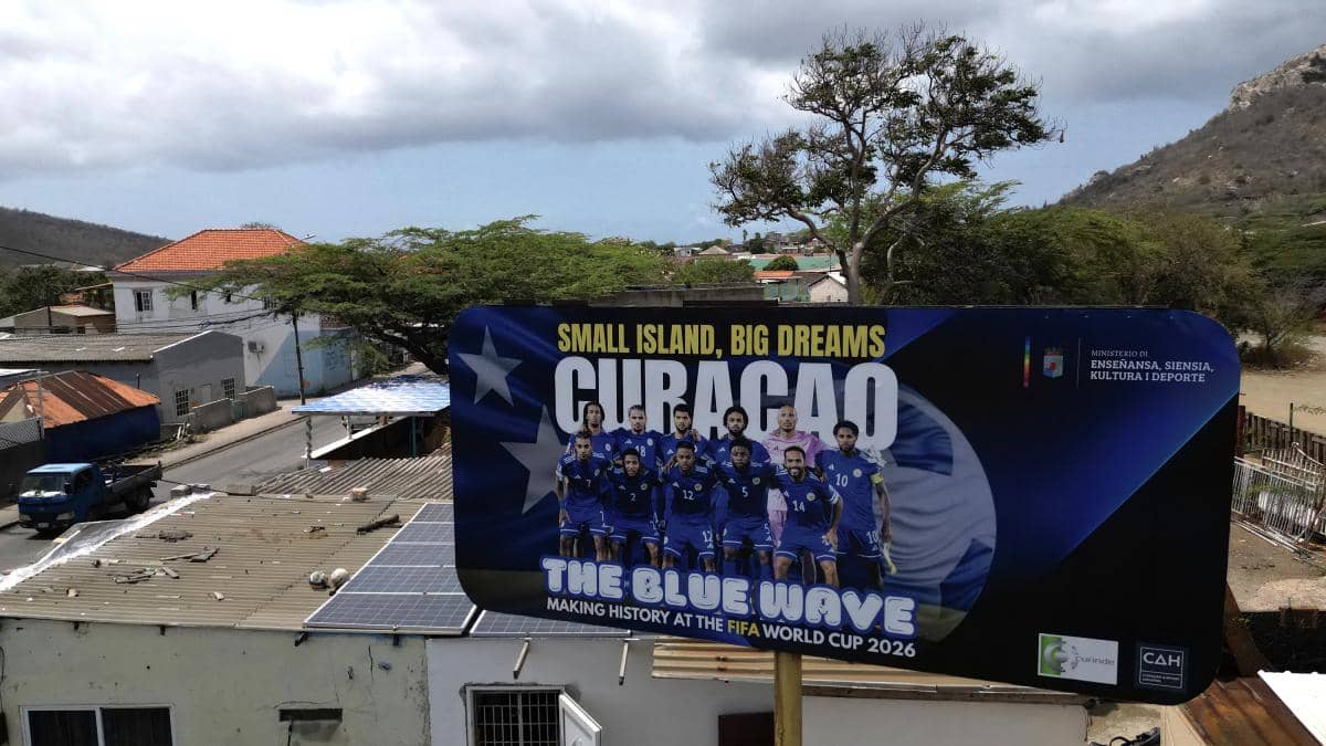 Curazao, la isla más pequeña clasificada al Mundial de 2026: azul, diáspora y grandes sueños