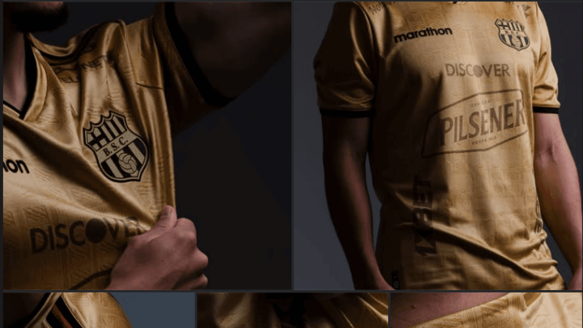 Barcelona SC presenta su camiseta conmemorativa por el aniversario 101