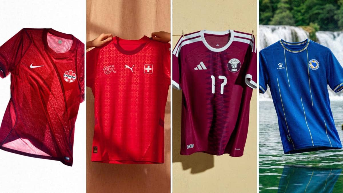 Camisetas del Grupo B del Mundial 2026: diseños, marcas y precios para Canadá, Suiza y Qatar