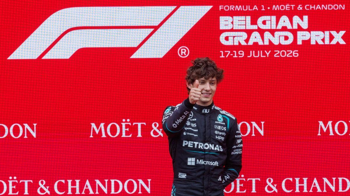 Kimi Antonelli se impone en el Gran Premio de Bélgica y amplía su ventaja en la Fórmula 1