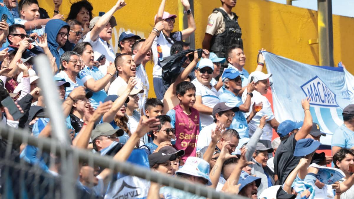 Ambato se prepara para la vuelta de los octavos de final de Copa Sudamericana entre Macará y Santos