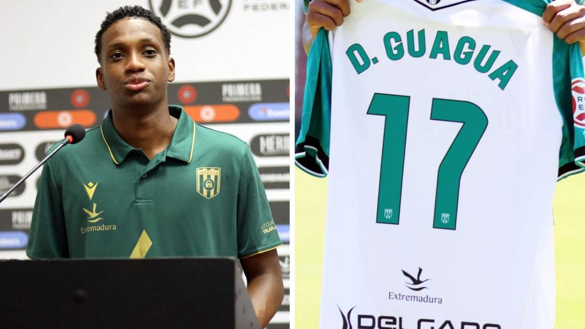 Darwin Guagua se suma al AD Mérida tras escuchar a su familia la recomendación de ir a España