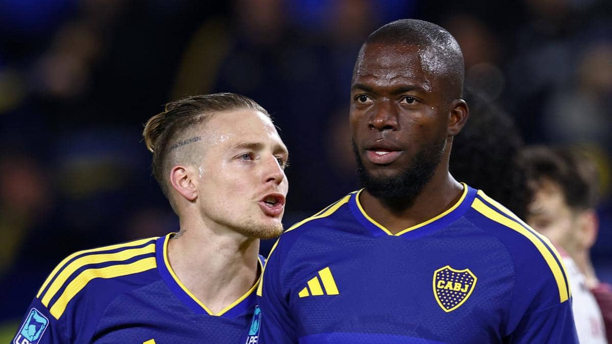 Enner Valencia vuelve tras 77 días y Boca Juniors empata 2-2 con Gimnasia de Mendoza