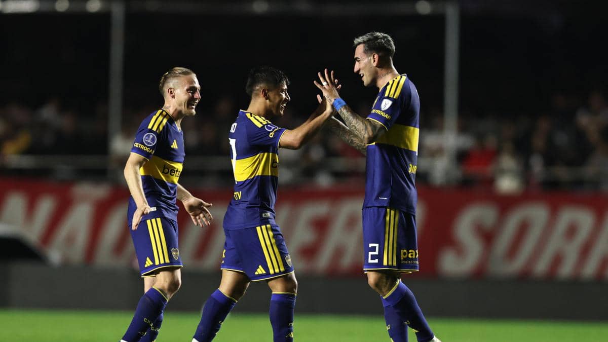 Boca Juniors empató 1-1 con Sao Paulo y avanzó a semifinales de la Copa Sudamericana