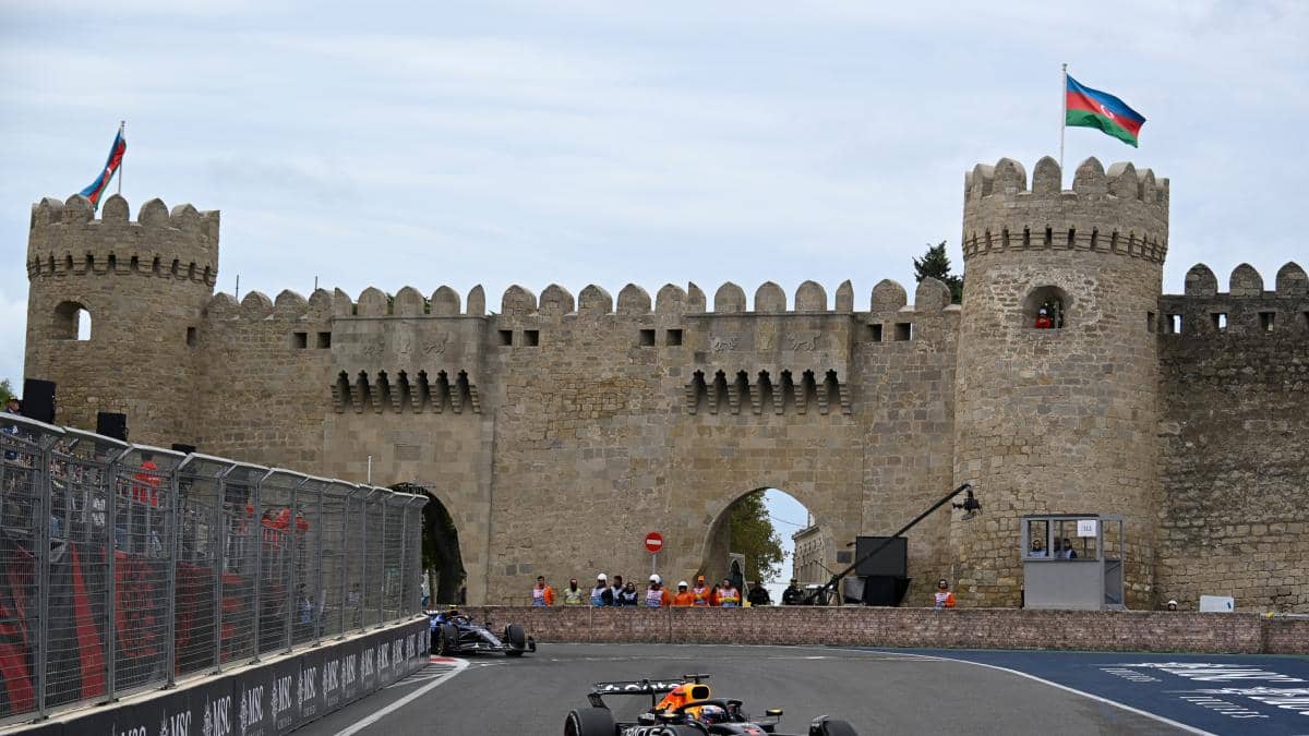 Fórmula 1 adelanta el Gran Premio de Azerbaiyán: carrera el sábado 26 de septiembre y calendario en Ecuador