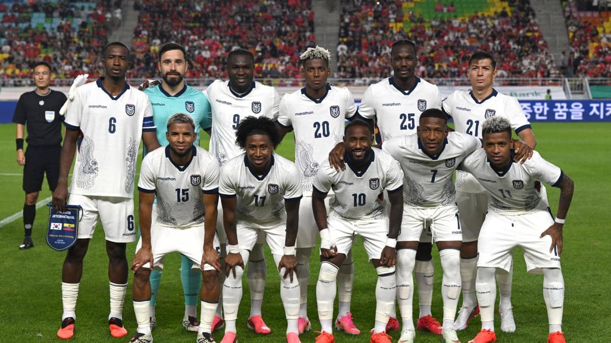 Ecuador recibe un 3-0 ante Corea del Sur y estas fueron las calificaciones individuales en la era de Marcelo Gallardo