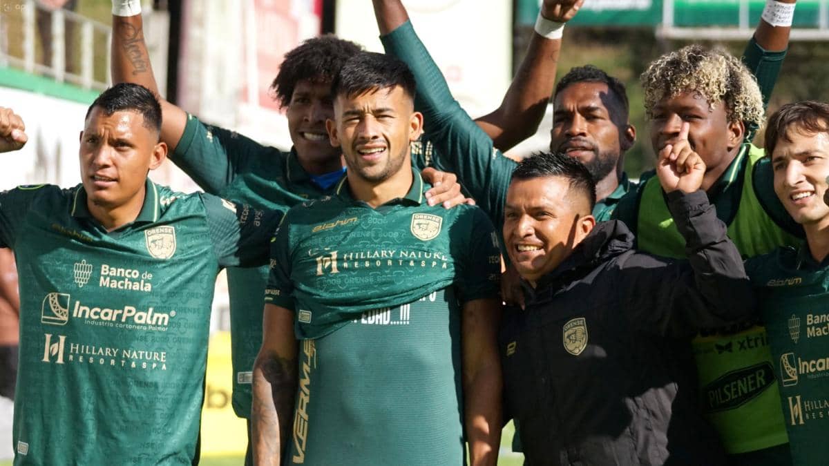 Orense y Delfín SC se enfrentan en la Fecha 4 del hexagonal del descenso de la LigaPro