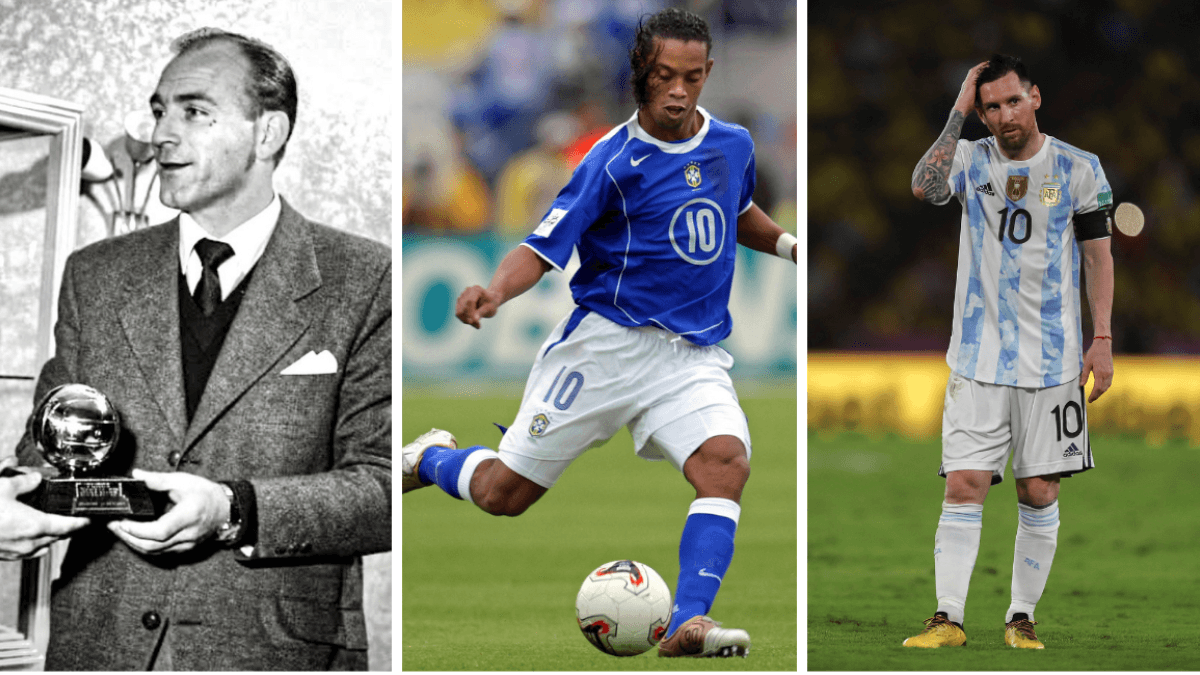 De Alfredo Di Stéfano a Lionel Messi: los Balón de Oro que visitaron Ecuador