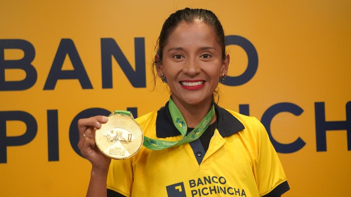 Karla Jaramillo celebra su renacer: podios nacionales y oro mundial con Ecuador
