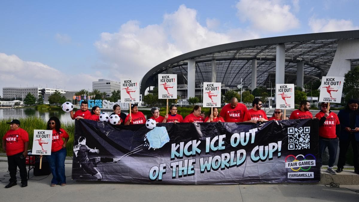 Amenaza de huelga en el SoFi Stadium de Los Angeles por el posible papel del ICE en el Mundial 2026