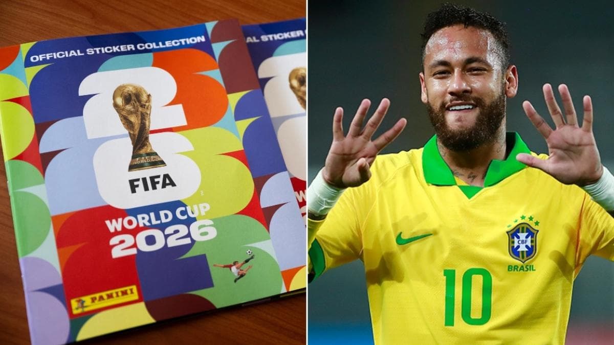 Coleccionistas del álbum del Mundial 2026 exigen el cromo de Neymar tras su convocatoria