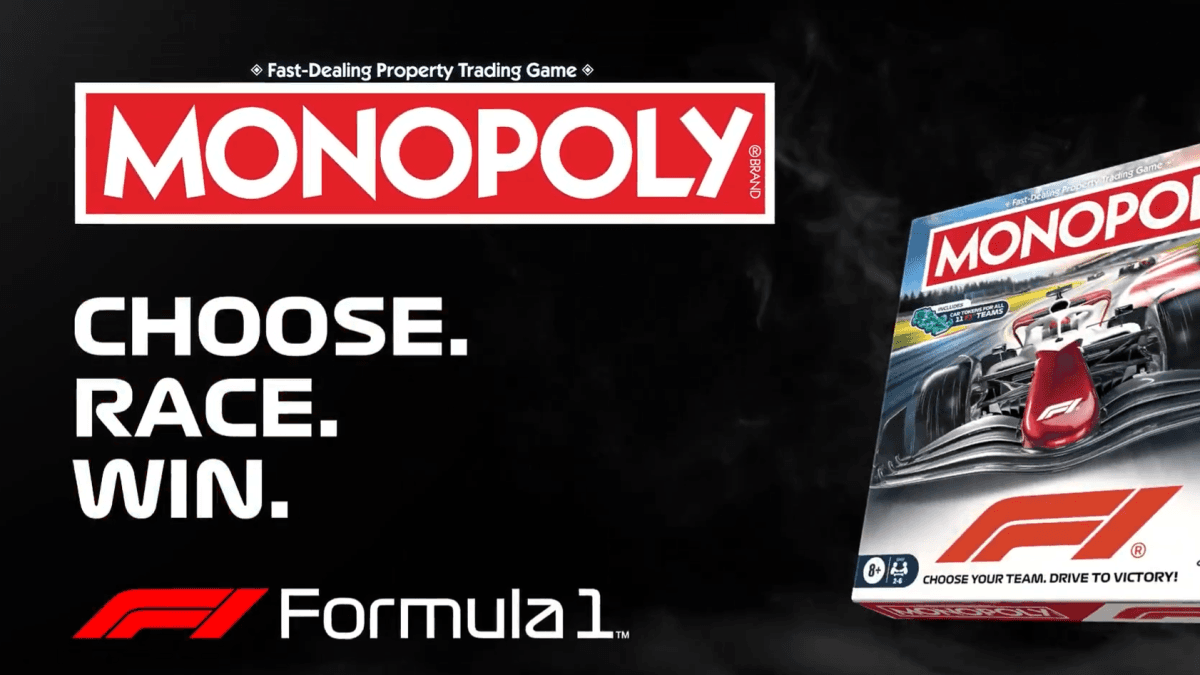 Fórmula 1 y Hasbro anuncian una edición especial de Monopoly inspirada en la F1