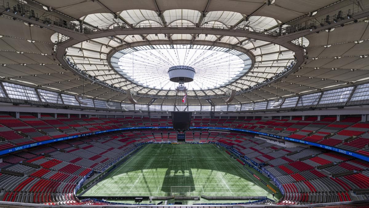 BC Place de Vancouver: estadio canadiense con techo inflable y techo retráctil, clave para el Mundial 2026
