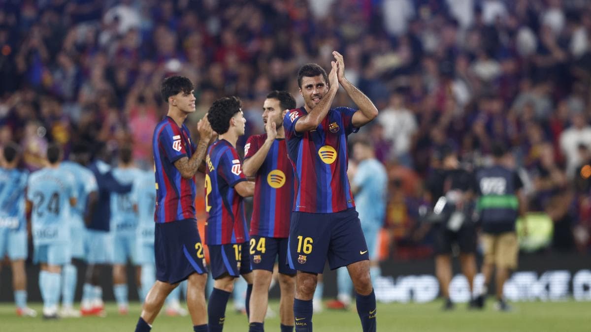 Rodri celebra su debut con el FC Barcelona: “Muy feliz por estar donde quería estar”