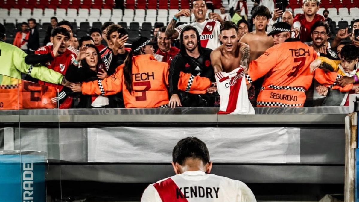 Kendry Páez rescinde con River Plate y se despide: “Me llevo muchas experiencias y aprendizajes”