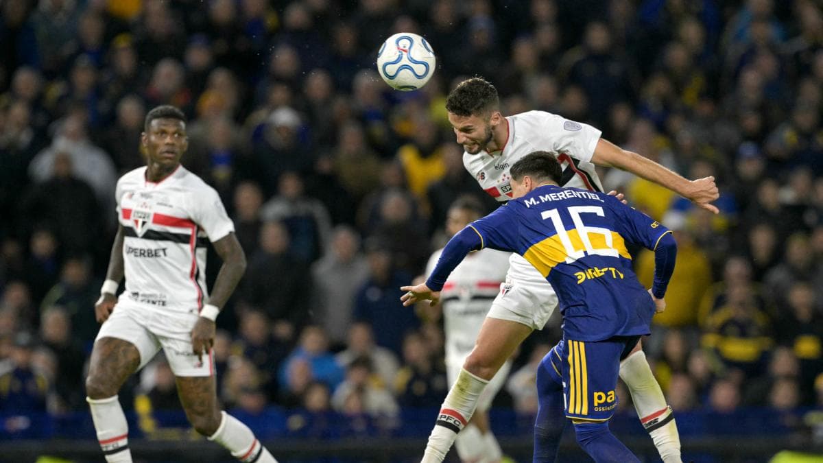 Boca Juniors superó 1-0 al Sao Paulo en la ida de los cuartos de final de la Copa Sudamericana