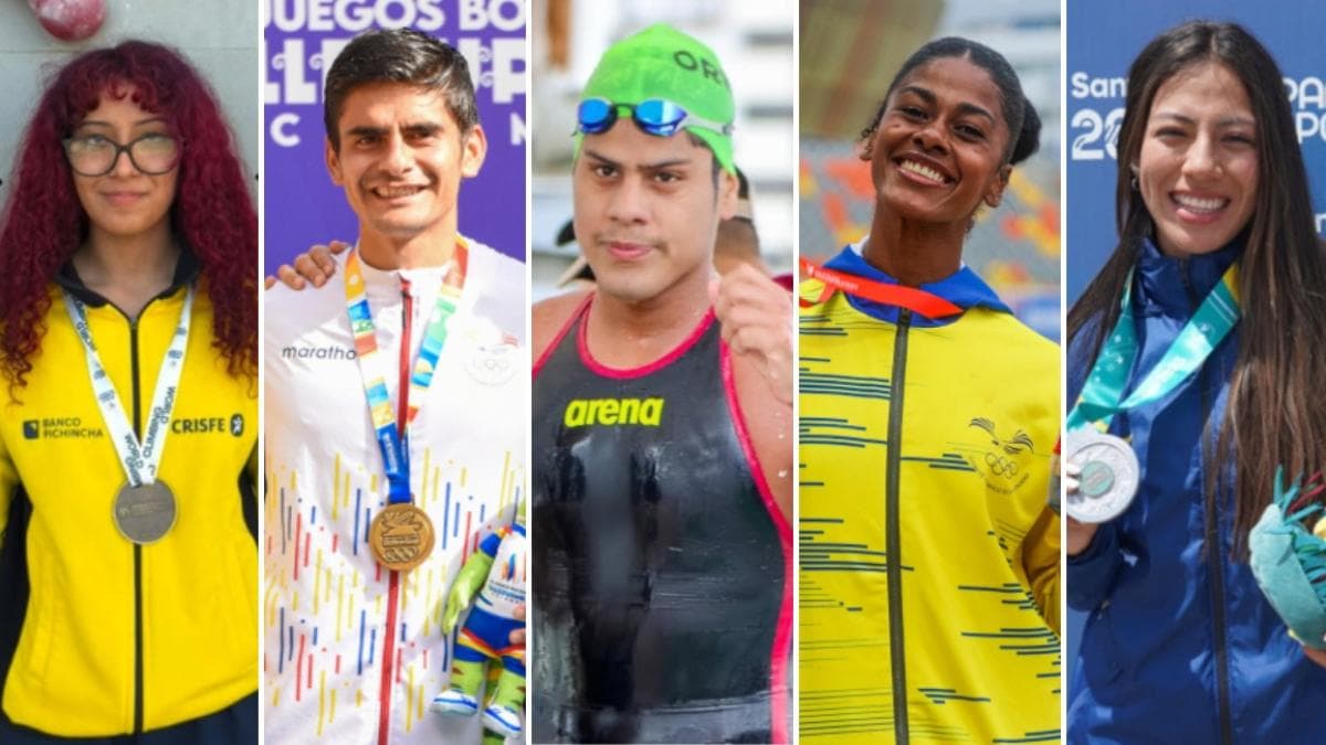 Atletas de Banco Pichincha, con Ecuador, apuntan al podio en los Juegos Suramericanos 2026