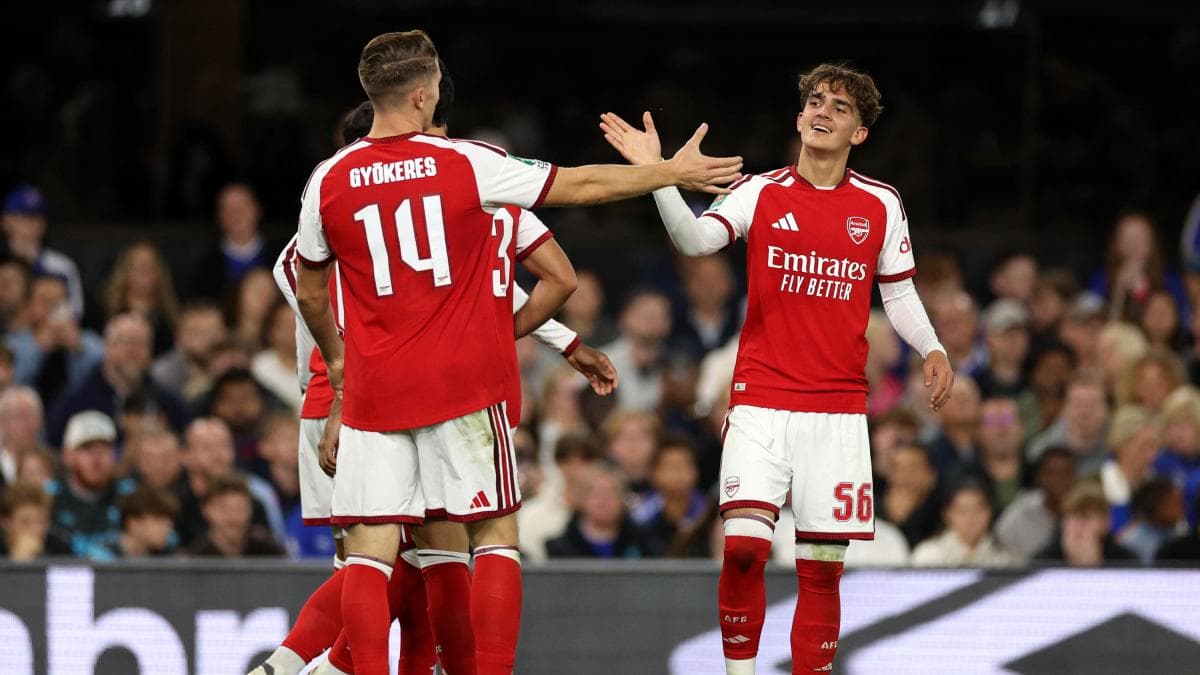 Arsenal vence al Ipswich Town y se clasifica a octavos de la Carabao Cup