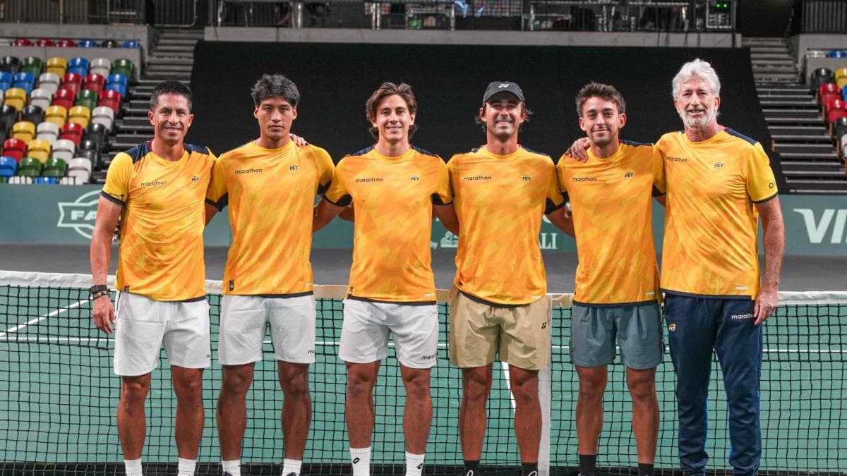 Ecuador regresa a Gran Bretaña para la segunda ronda de los Qualifiers de la Copa Davis, con el recuerdo del 'Catedralazo'