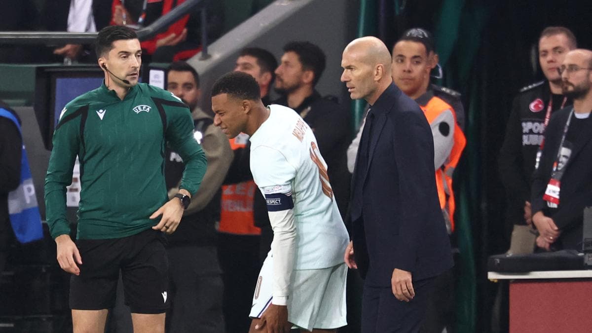 Mbappé sufre hiperextensión en la rodilla izquierda y podría estar 10 a 12 días de baja