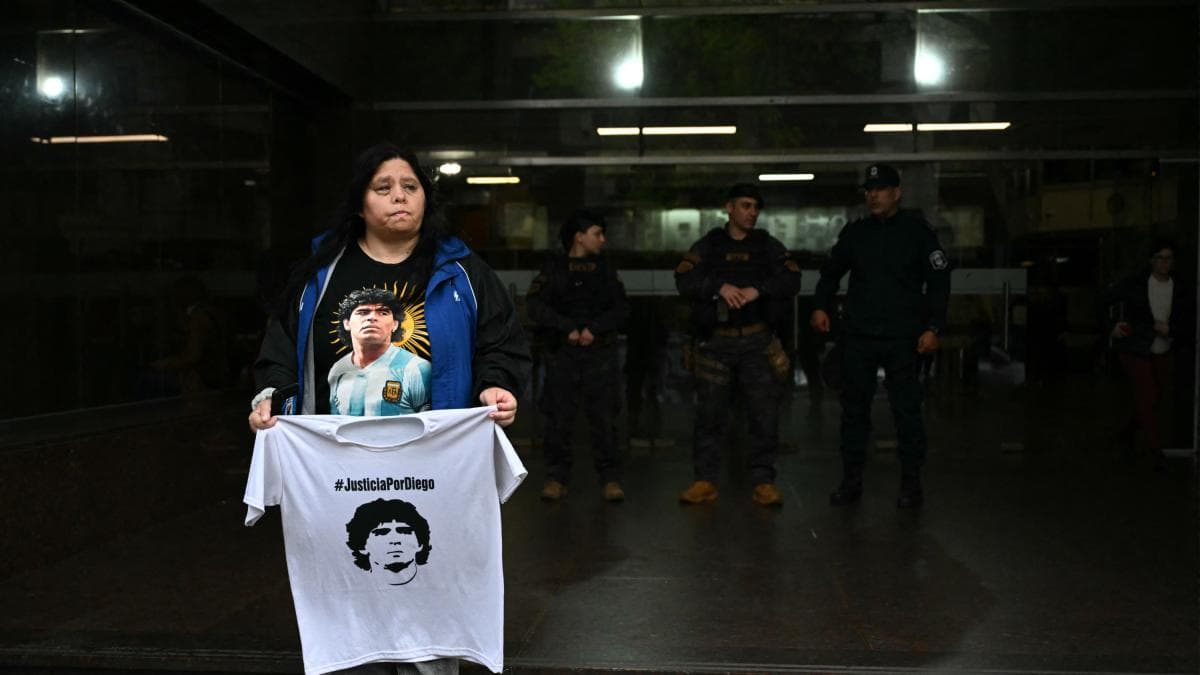 El 22 de diciembre se conocerá el veredicto en el juicio por la muerte de Diego Armando Maradona